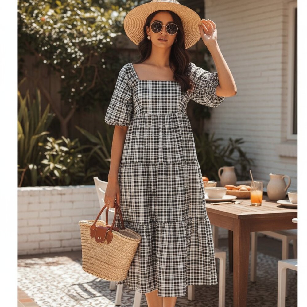 Faithfull the brand KIONA MIDI DRESS - Kjole